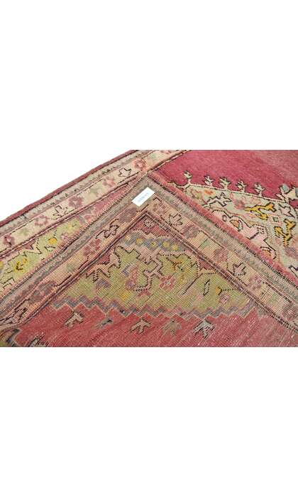 3 x 6 Vintage Oushak Rug 51779