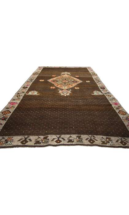 5 x 10 Vintage Oushak Rug 52314