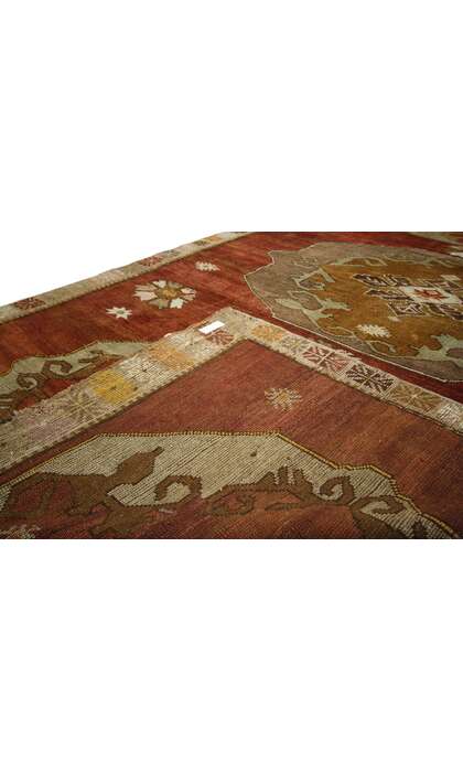 6 x 11 Vintage Oushak Rug 52316