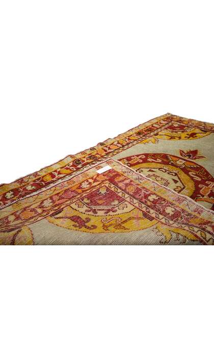 3 x 6 Vintage Oushak Rug 52318
