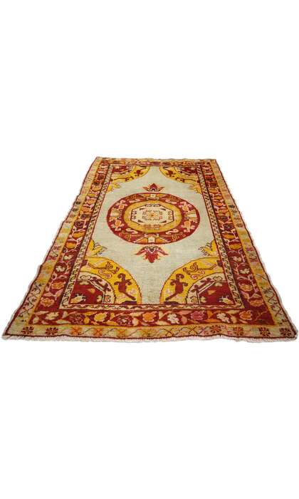 3 x 6 Vintage Oushak Rug 52318