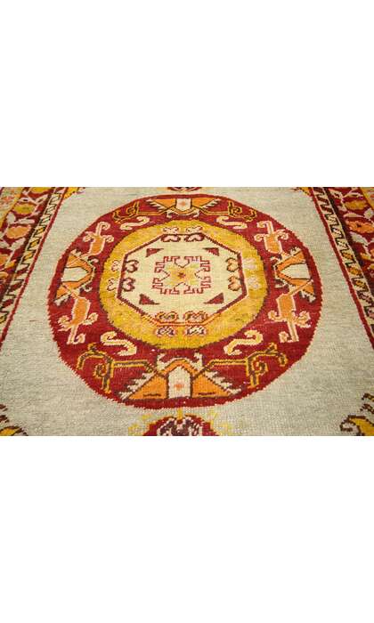 3 x 6 Vintage Oushak Rug 52318