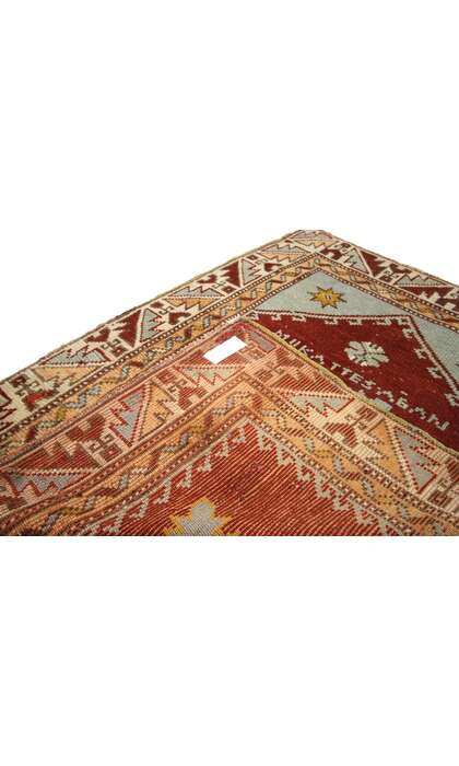 3 x 4 Vintage Oushak Rug 52320