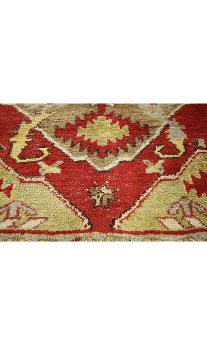 3 x 3 Vintage Oushak Rug 52323