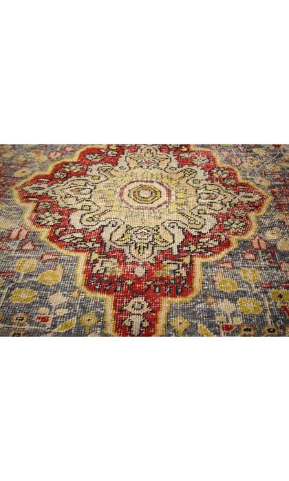 4 x 6 Vintage Oushak Rug 52324