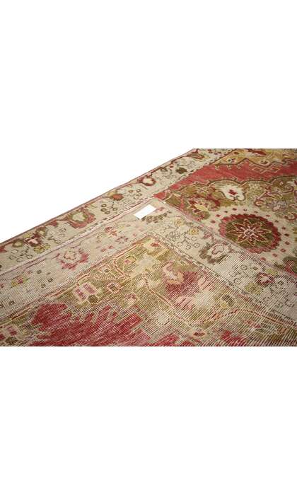 3 x 6 Vintage Oushak Rug 52326