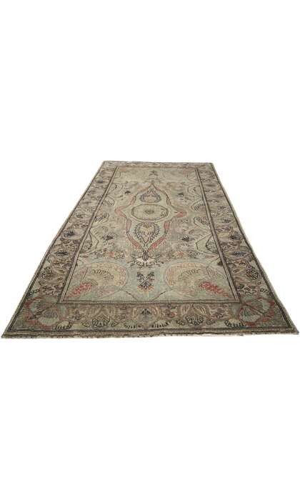 4 x 7 Vintage Oushak Rug 52332