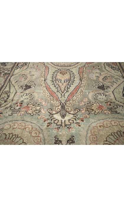 4 x 7 Vintage Oushak Rug 52332