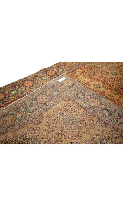 4 x 6 Vintage Oushak Rug 52336