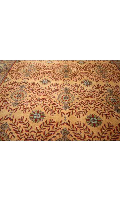 4 x 6 Vintage Oushak Rug 52336