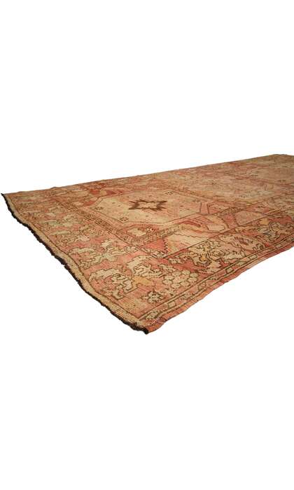 6 x 13 Antique Oushak Rug 72623