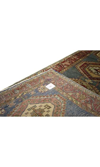 3 x 11 Vintage Turkish Oushak Rug 73665