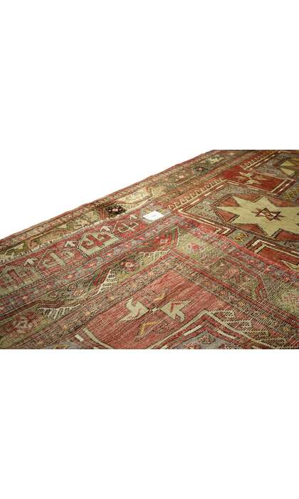 5 x 12 Vintage Turkish Oushak Rug 73875