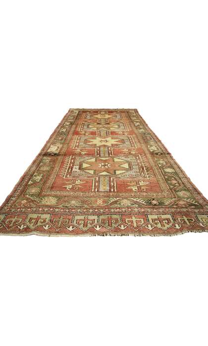 5 x 12 Vintage Turkish Oushak Rug 73875