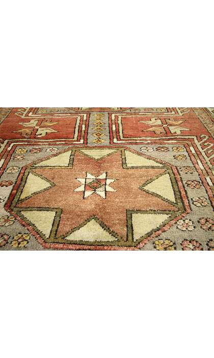5 x 12 Vintage Turkish Oushak Rug 73875