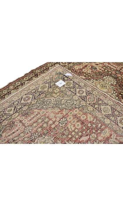 4 x 6 Vintage Oushak Rug 73922