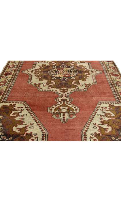 4 x 6 Vintage Oushak Rug 73916
