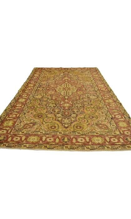 4 x 7 Vintage Turkish Sivas Rug 73927