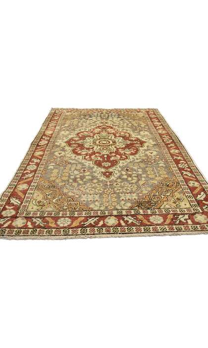 4 x 6 Vintage Turkish Sivas Rug 73928