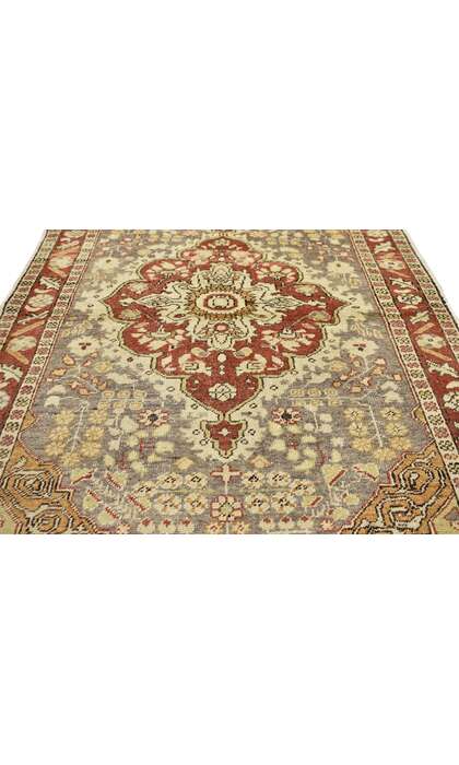 4 x 6 Vintage Turkish Sivas Rug 73928