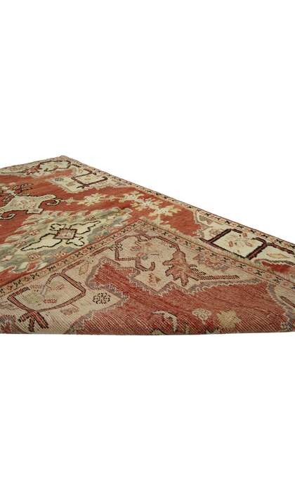 3 x 6 Vintage Oushak Rug 73934