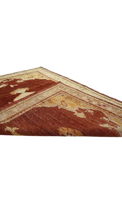 3 x 6 Vintage Oushak Rug 73935