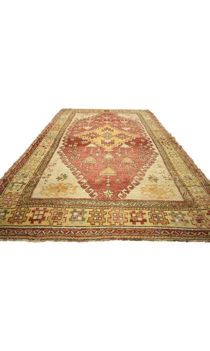 6 x 10 Vintage Oushak Rug 73937
