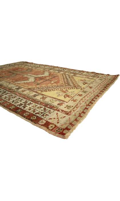 4 x 6 Vintage Oushak Rug 73941