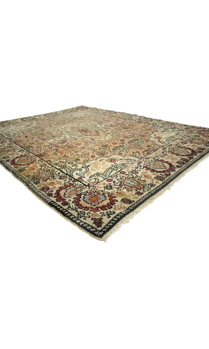 5 x 6 Vintage Indian Agra Rug 74659