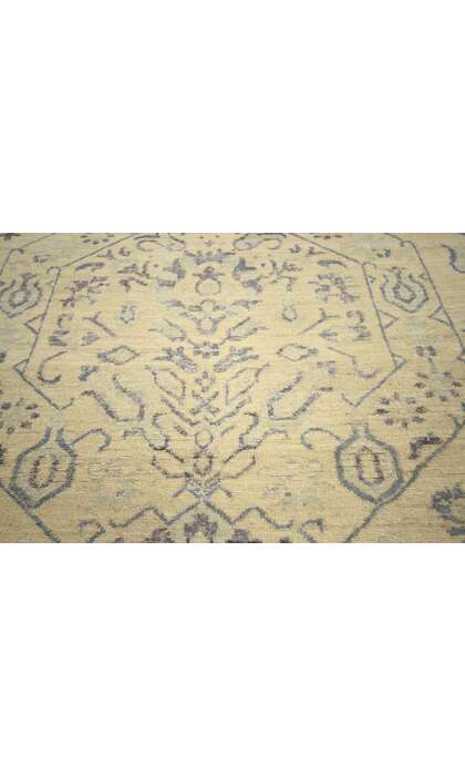 3 x 11 Vintage-Inspired Modern Chinoiserie Rug 80224