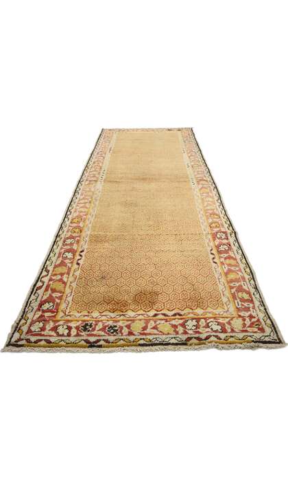 3 x 8 Vintage Turkish Oushak Rug 50006
