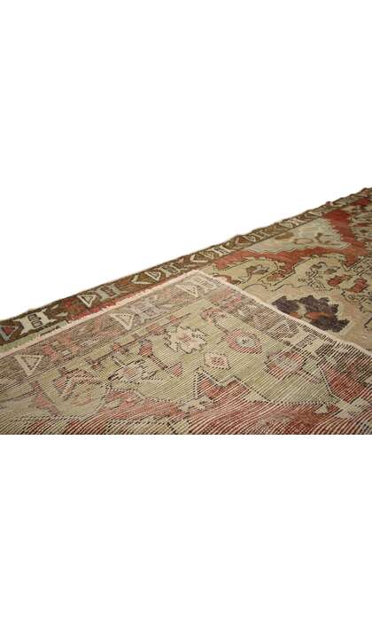 3 x 9 Vintage Turkish Oushak Rug 50261