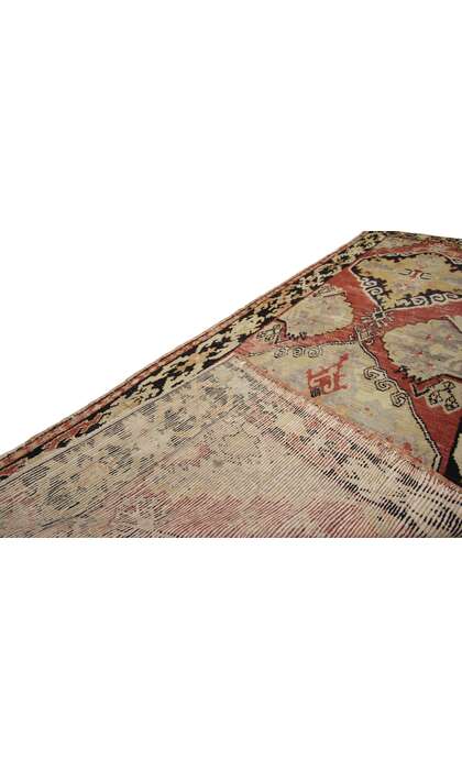 4 x 10 Antique Oushak Rug 50277