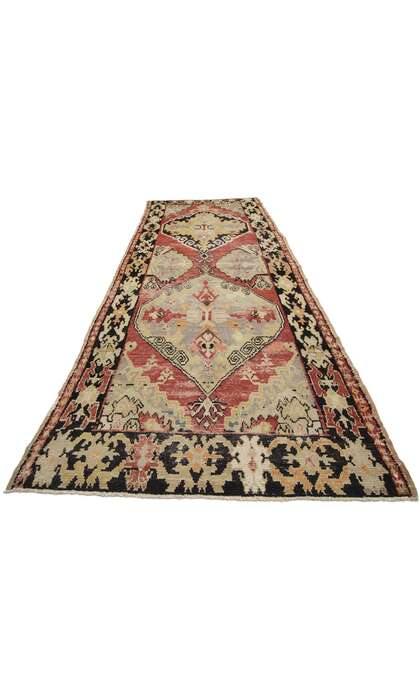4 x 10 Antique Oushak Rug 50277