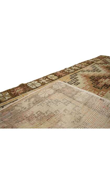 4 x 8 Antique Turkish Oushak Rug 50288