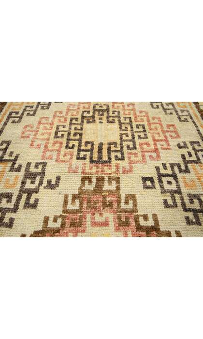 4 x 8 Antique Turkish Oushak Rug 50288