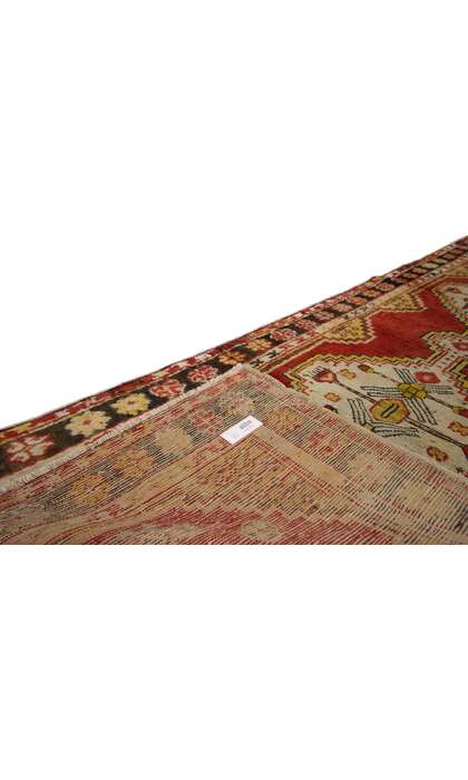 3 x 10 Vintage Red Turkish Oushak Rug 50727