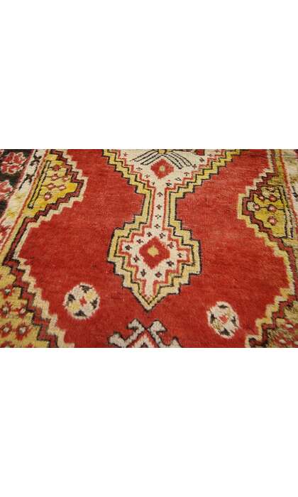 3 x 10 Vintage Red Turkish Oushak Rug 50727