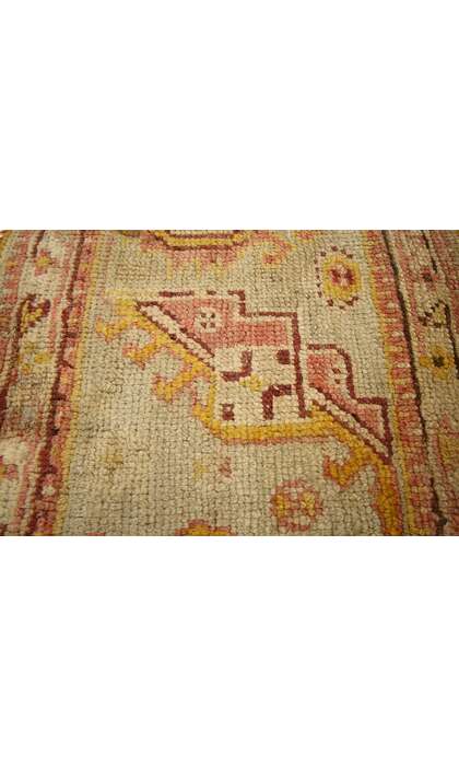 2 x 9 Antique Turkish Oushak Rug 50879