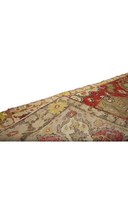 3 x 9 Vintage Oushak Rug 51189