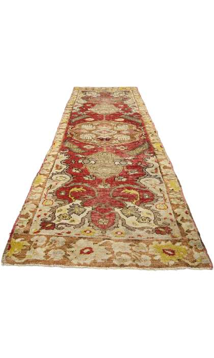 3 x 9 Vintage Oushak Rug 51189