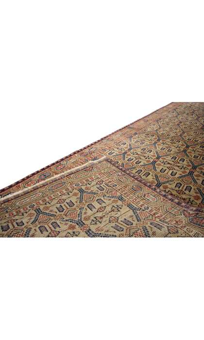 3 x 9 Vintage Turkish Oushak Runner 51338