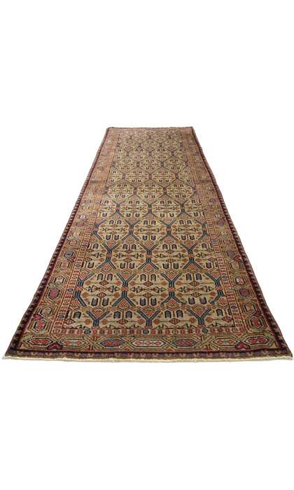 3 x 9 Vintage Turkish Oushak Runner 51338