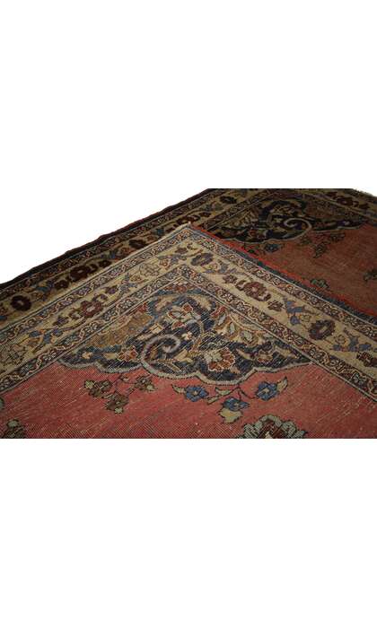 5 x 6 Vintage Persian Kurdish Rug 51453