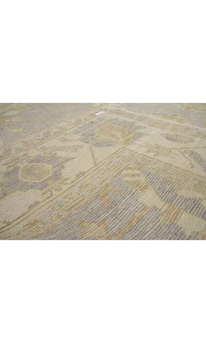 9 x 12 Turkish Gray Oushak Rug 51620