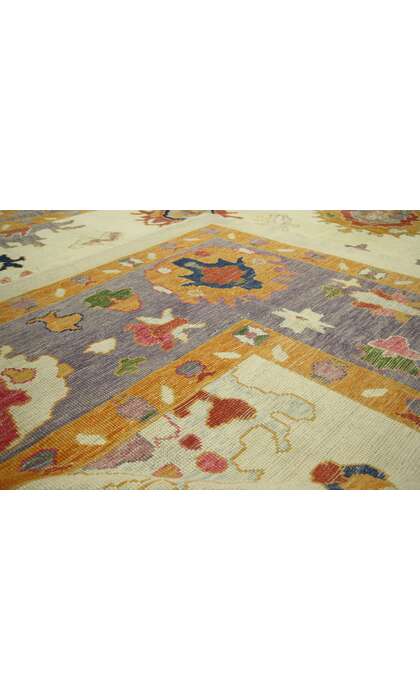 13 x 16 Colorful Oushak Rug 52379