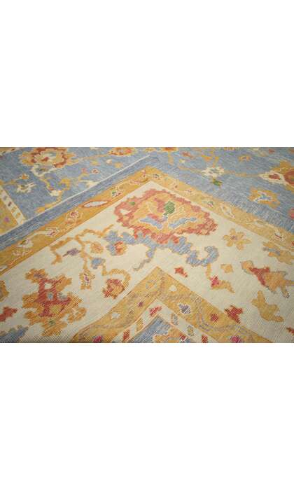 12 x 16 Colorful Oushak Rug 52381