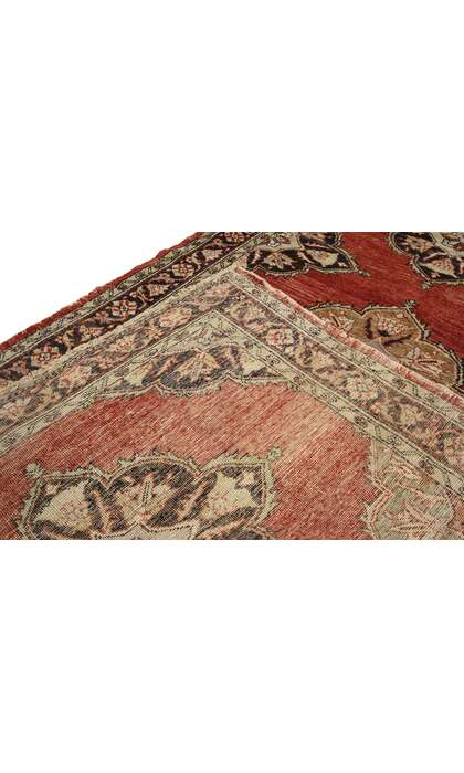 5 x 13 Vintage Turkish Oushak Rug 52388