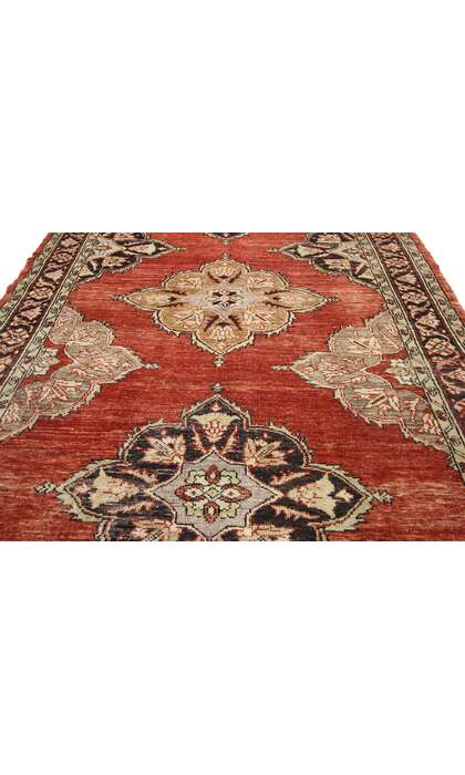 5 x 13 Vintage Turkish Oushak Rug 52388