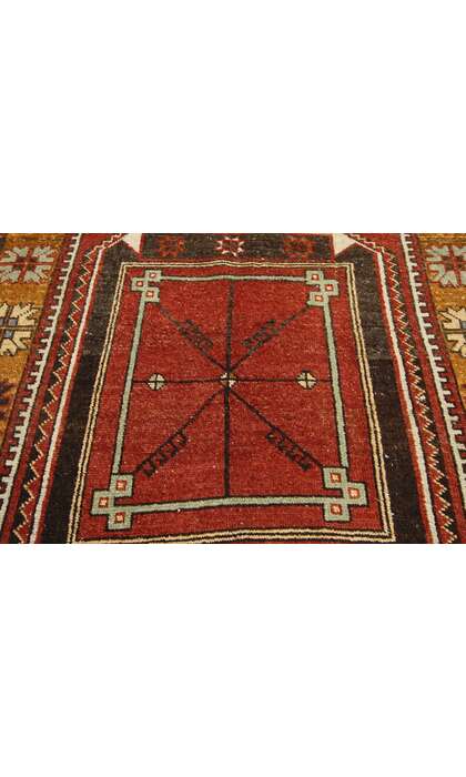 4 x 12 Vintage Oushak Rug 52393
